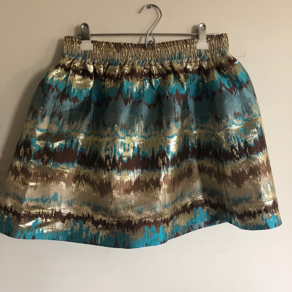 Good and turquoise bell skirt